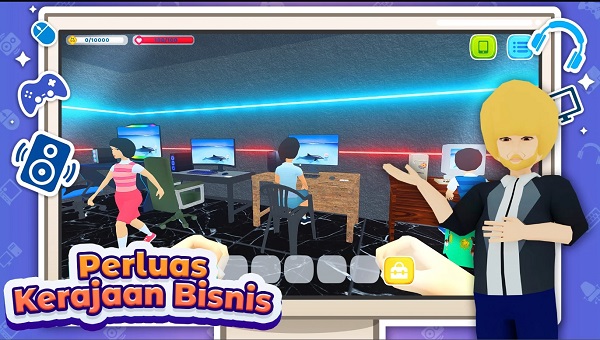 Warnet Life 2 Unlimited money